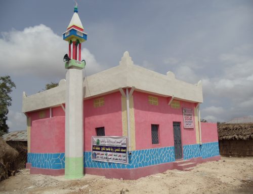 Mosque of a large mosque
